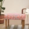 Chumbakdesign Furniture & Storage Nawaab Bench Small - Earthy Florals