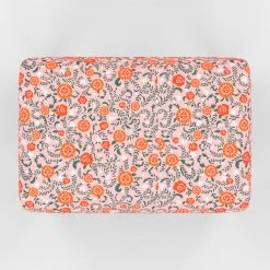 Chumbakdesign Furniture & Storage Nawaab Bench Small - Earthy Florals 14 Chumbakdesign Furniture & Storage Nawaab Bench Small - Earthy Florals