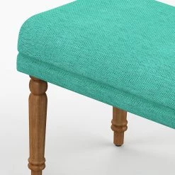 Chumbakdesign Furniture & Storage Nawaab Bench Small - Maldivian Teal