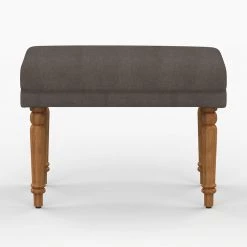 Chumbakdesign Nawaab Bench Small - Brown Coal Furniture & Storage