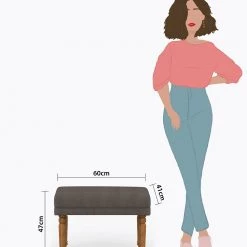 Chumbakdesign Nawaab Bench Small - Brown Coal Furniture & Storage 19 Chumbakdesign Nawaab Bench Small - Brown Coal Furniture & Storage