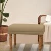 Chumbakdesign Nawaab Bench Small - Beach Beige 1 Chumbakdesign Nawaab Bench Small - Beach Beige