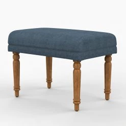 Chumbakdesign Furniture & Storage Nawaab Bench Small - Sailor Blue 13 Chumbakdesign Furniture & Storage Nawaab Bench Small - Sailor Blue