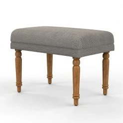 Chumbakdesign Furniture & Storage Nawaab Bench Small - Bangalore Grey