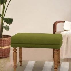 Chumbakdesign Furniture & Storage Nawaab Bench Small - Savanna Green