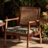 Chumbakdesign Furniture & Storage French Rattan Arm Chair -Spring Bloom 2 Chumbakdesign Furniture & Storage French Rattan Arm Chair -Spring Bloom