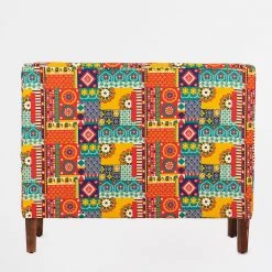 Chumbakdesign Furniture & Storage Begum Loveseat - 2 Seater, Floral Swirls