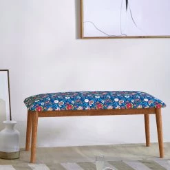 Chumbakdesign Furniture & Storage Jodhpur Bench - India Paisleys Blue