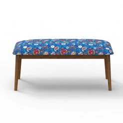 Chumbakdesign Furniture & Storage Jodhpur Bench - India Paisleys Blue
