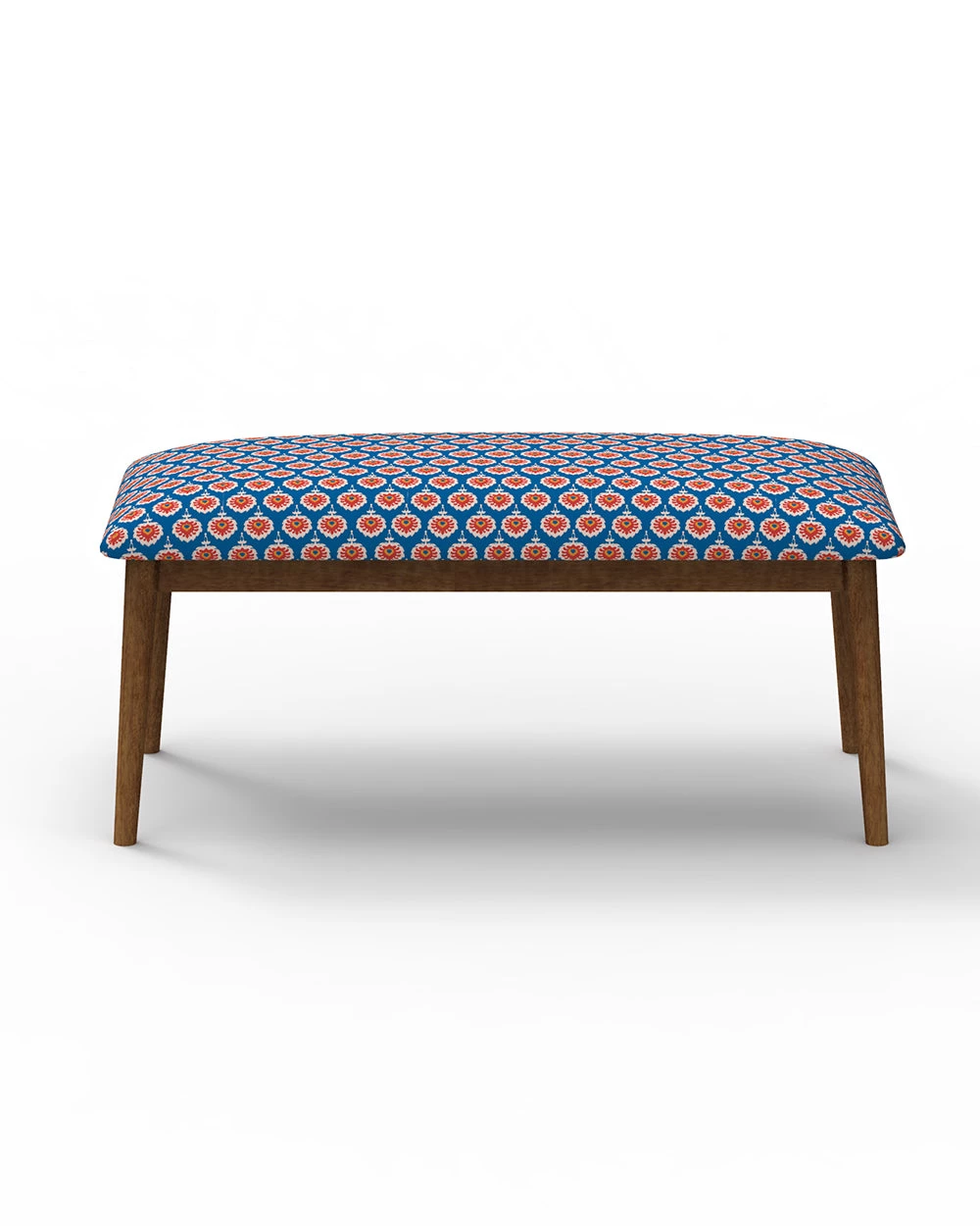 Chumbakdesign Furniture & Storage Jodhpur Bench - Blue Ikkat 4 Chumbakdesign Furniture & Storage Jodhpur Bench - Blue Ikkat