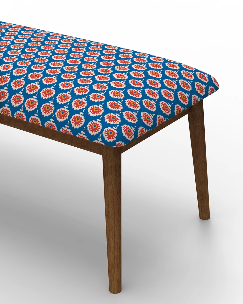 Chumbakdesign Furniture & Storage Jodhpur Bench - Blue Ikkat 7 Chumbakdesign Furniture & Storage Jodhpur Bench - Blue Ikkat