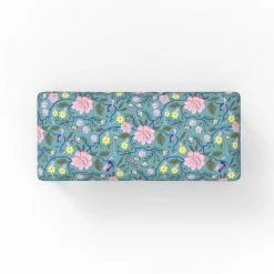 Chumbakdesign Furniture & Storage Jodhpur Bench - Spring Bloom Teal 13 Chumbakdesign Furniture & Storage Jodhpur Bench - Spring Bloom Teal