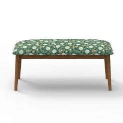 Chumbakdesign Furniture & Storage Jodhpur Bench - Spring Marigold Green