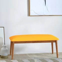Chumbakdesign Jodhpur Bench - Sahara Mustard