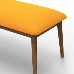 Chumbakdesign Jodhpur Bench - Sahara Mustard