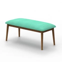 Chumbakdesign Jodhpur Bench - Maldivian Teal Furniture & Storage