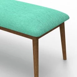 Chumbakdesign Jodhpur Bench - Maldivian Teal Furniture & Storage
