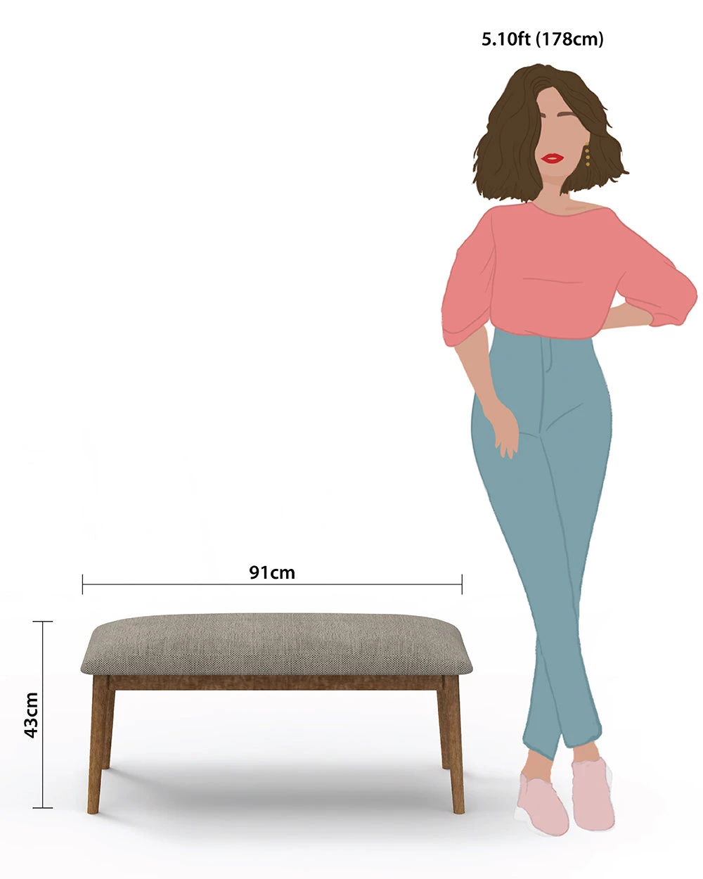 Chumbakdesign Furniture & Storage Jodhpur Bench - Bangalore Grey 9 Chumbakdesign Furniture & Storage Jodhpur Bench - Bangalore Grey