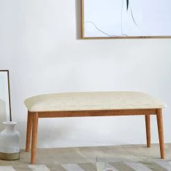Chumbakdesign Furniture & Storage Jodhpur Bench - Srilanka Ivory