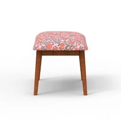 Chumbakdesign Jodhpur Bench Small - Earthy Florals Peach