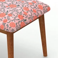 Chumbakdesign Jodhpur Bench Small - Earthy Florals Peach