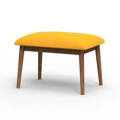 Chumbakdesign Jodhpur Bench Small- Sahara Mustard