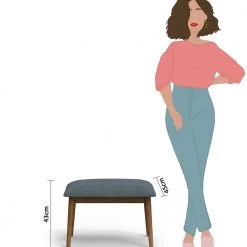 Chumbakdesign Furniture & Storage Jodhpur Bench Small- Sailor Blue