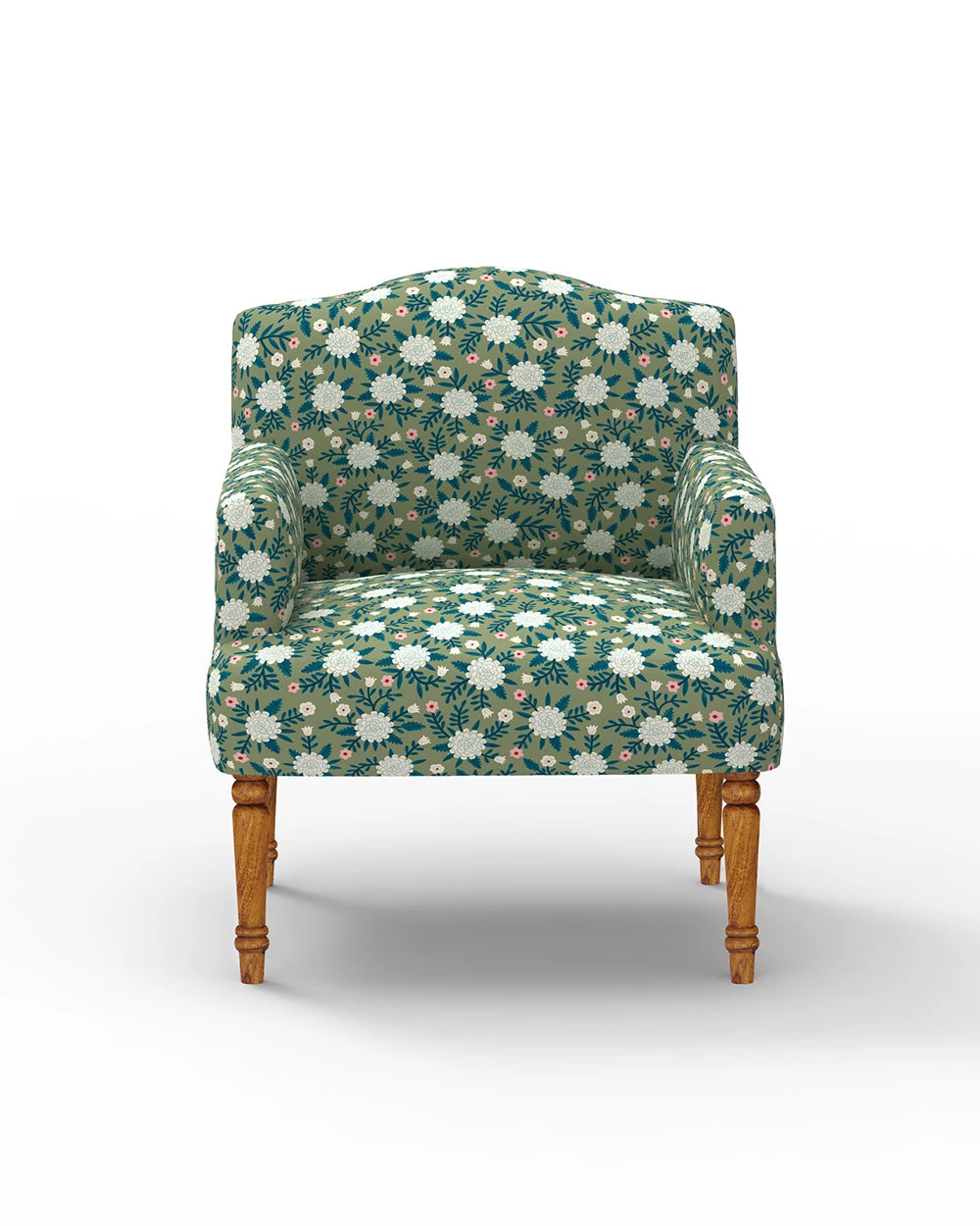 Chumbakdesign Nawaab Arm Chair - Spring Marigold Green Furniture & Storage 4 Chumbakdesign Nawaab Arm Chair - Spring Marigold Green Furniture & Storage