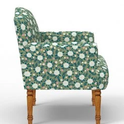 Chumbakdesign Nawaab Arm Chair - Spring Marigold Green Furniture & Storage 11 Chumbakdesign Nawaab Arm Chair - Spring Marigold Green Furniture & Storage