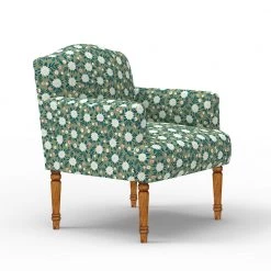 Chumbakdesign Nawaab Arm Chair - Spring Marigold Green Furniture & Storage 13 Chumbakdesign Nawaab Arm Chair - Spring Marigold Green Furniture & Storage