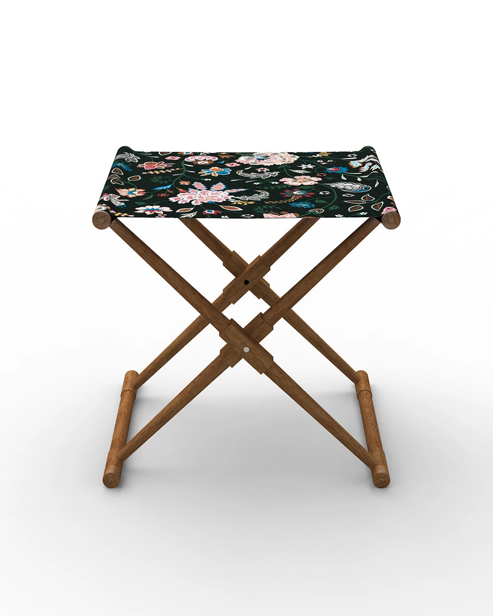 Chumbakdesign Furniture & Storage Bistro Folding Bench - Bohemian Paisleys Black 4 Chumbakdesign Furniture & Storage Bistro Folding Bench - Bohemian Paisleys Black