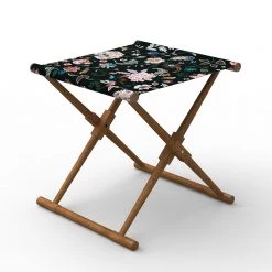 Chumbakdesign Furniture & Storage Bistro Folding Bench - Bohemian Paisleys Black 10 Chumbakdesign Furniture & Storage Bistro Folding Bench - Bohemian Paisleys Black