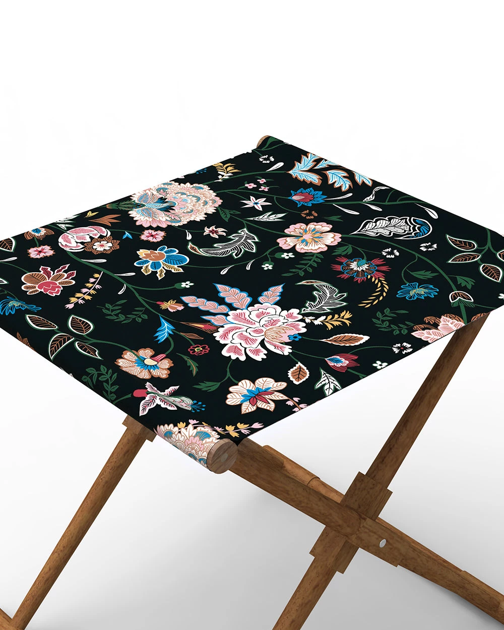 Chumbakdesign Furniture & Storage Bistro Folding Bench - Bohemian Paisleys Black 6 Chumbakdesign Furniture & Storage Bistro Folding Bench - Bohemian Paisleys Black