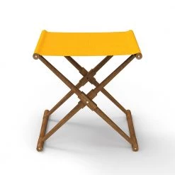 Chumbakdesign Bistro Folding Bench - Sahara Mustard