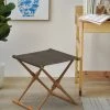 Chumbakdesign Bistro Folding Bench - Brown Coal 2 Chumbakdesign Bistro Folding Bench - Brown Coal