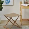 Chumbakdesign Bistro Folding Bench - Beach Beige 1 Chumbakdesign Bistro Folding Bench - Beach Beige