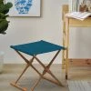 Chumbakdesign Bistro Folding Bench - Mediterranian Blue Furniture & Storage 1 Chumbakdesign Bistro Folding Bench - Mediterranian Blue Furniture & Storage