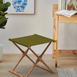 Chumbakdesign Bistro Folding Bench - Savanna Green Furniture & Storage