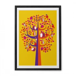 Chumbakdesign Pastel Tree Yellow Wall Art 27 Chumbakdesign Pastel Tree Yellow Wall Art