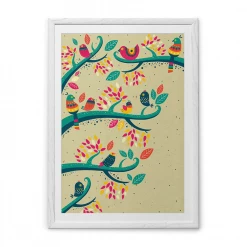 Chumbakdesign Bird Branch Wall Art Decor & Living