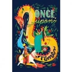 Chumbakdesign Decor & Living Find Your Fairytale Wall Art - Blue