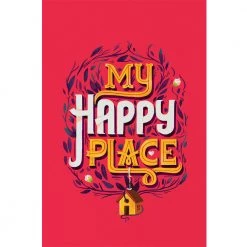 Chumbakdesign Where The Heart Is Wall Art - Pink