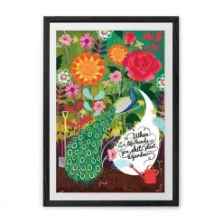 Chumbakdesign Green Philosophy Wall Art