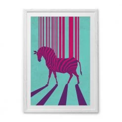 Chumbakdesign Striped Strings Wall Art - Blue