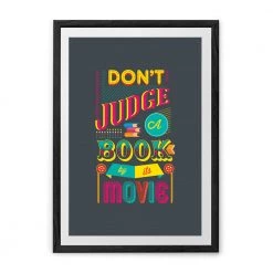 Chumbakdesign The Reel Truth Wall Art - Grey