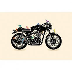 Chumbakdesign Café Racer Cream 20x30inch Decor & Living