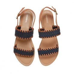 Chumbakdesign Basket Weaves Tan Sandals