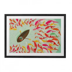 Chumbakdesign Decor & Living Fish Boat Wall Art