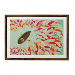 Chumbakdesign Decor & Living Fish Boat Wall Art