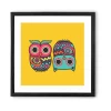 Chumbakdesign Owl Yellow Wall Art Decor & Living 1 Chumbakdesign Owl Yellow Wall Art Decor & Living